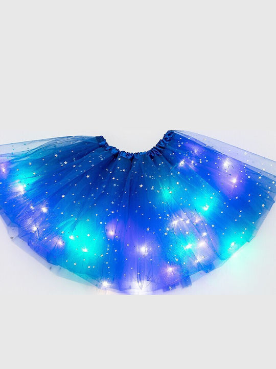 Fustă Pentru Copii Tutu Tulle Albastră