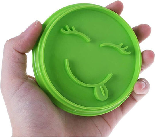 Set 7 Matrițe Pentru Tort Flippy Design Emoji Față Zâmbitoare Expresii Diferite 7.7 X 1.5 Cm Fabricate Din Pp Verde