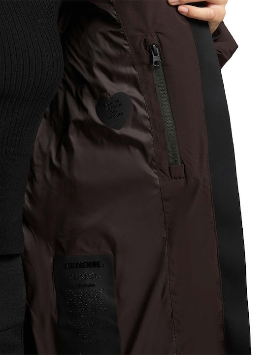Women's Jacket for Winter Chocolate Chip