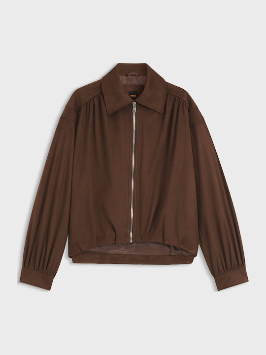 Women's Brown Winter Jacket