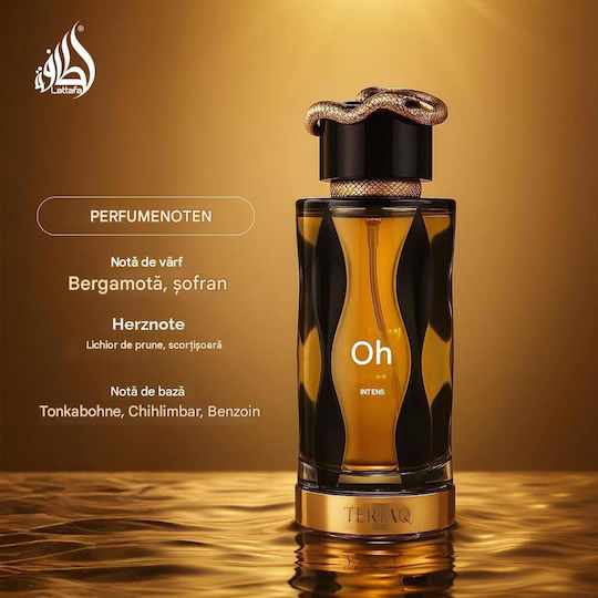 Lattafa Teriaq Intense Eau de Parfum 100ml