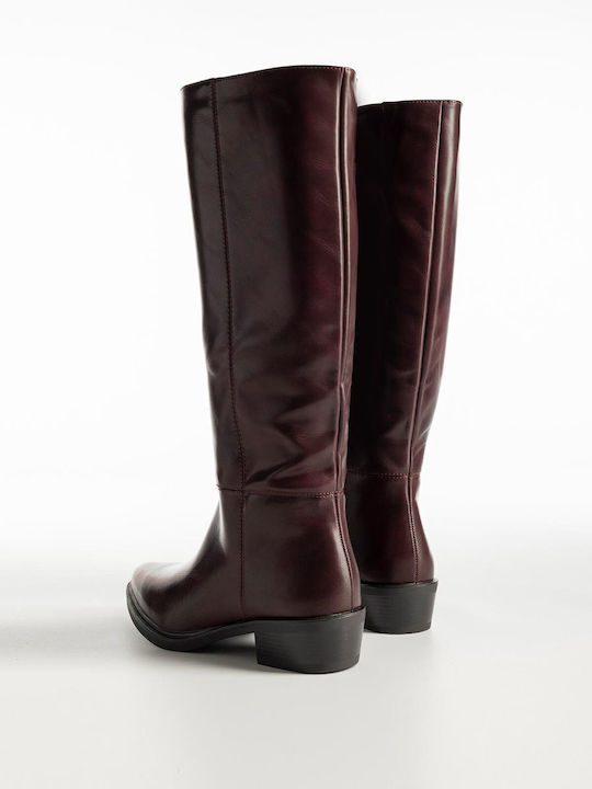 Cizme Dama Burgundy X27-310-6502-Burgundy