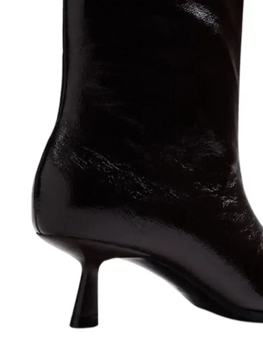 Damenstiefel Burgundisch