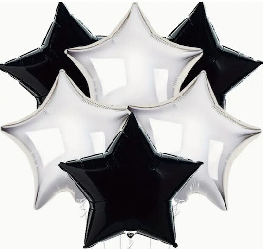 Luftballon Stern Folie Schwarzes 40cm