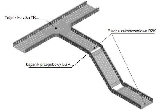 BAKS Metal Cable Channel