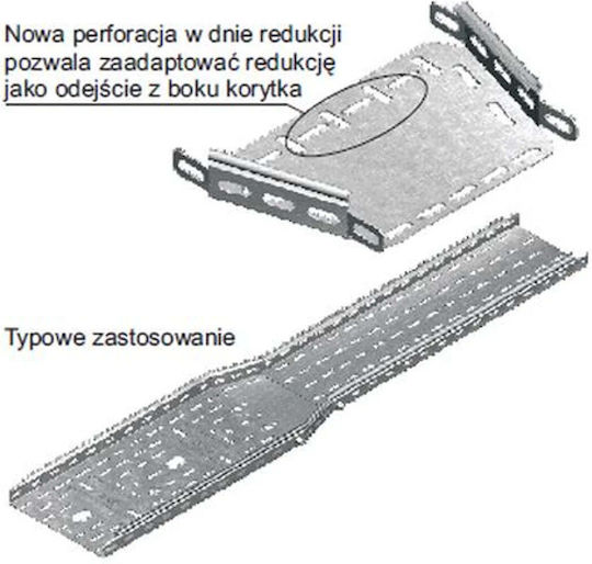 BAKS Cable Channel Made of Plastic 6m