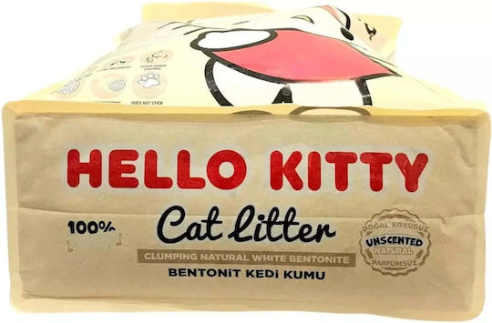 Hellokitty Nisip Bentonitic pentru Pisici Fără Parfum 10lt