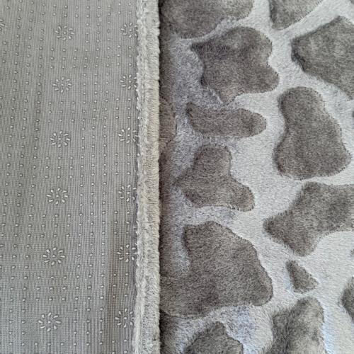 Linea Home Stone Sesselüberwurf Jacquard 180x160cm Grau