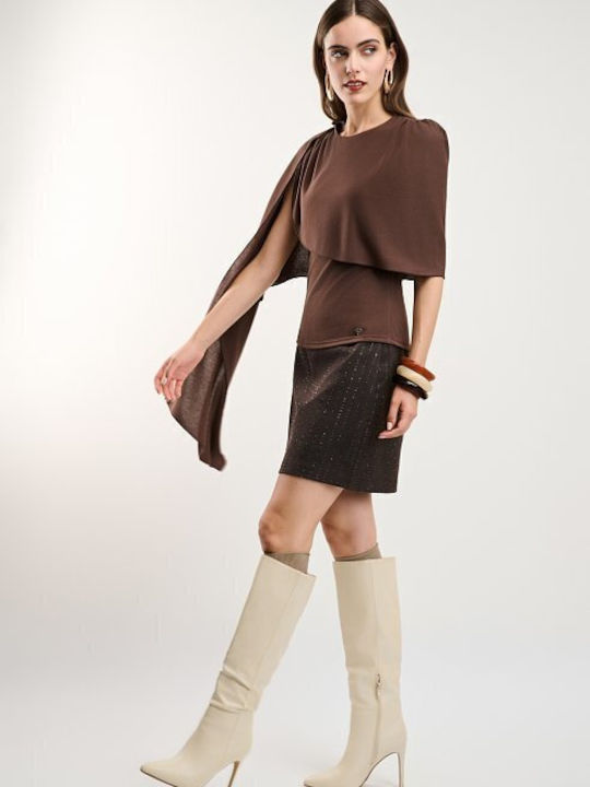 Mini Skirt Beige