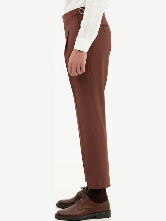 Men's Trousers Brick Red