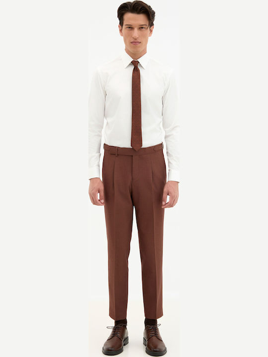 Men's Trousers Brick Red