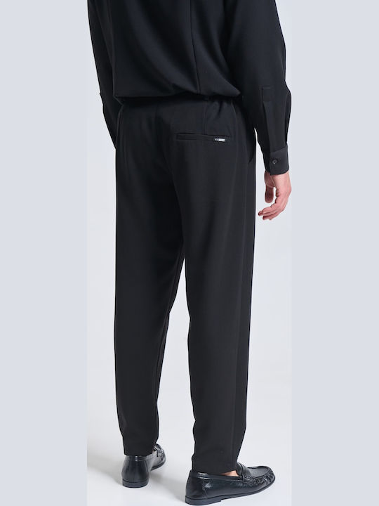 Men's Trousers Relaxed Fit Black