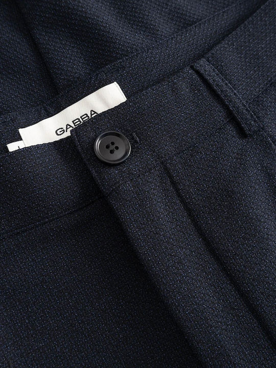Men's Chino Trousers Relaxed Fit Blue Black