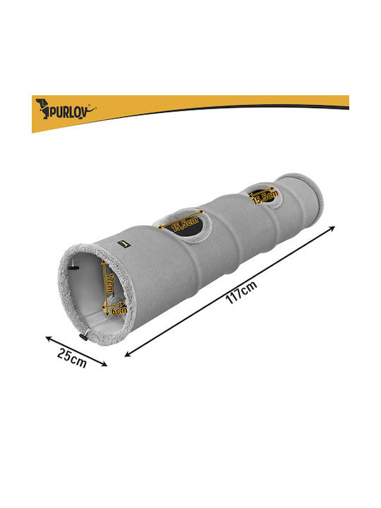 Purlov Cat Toy Tunnel
