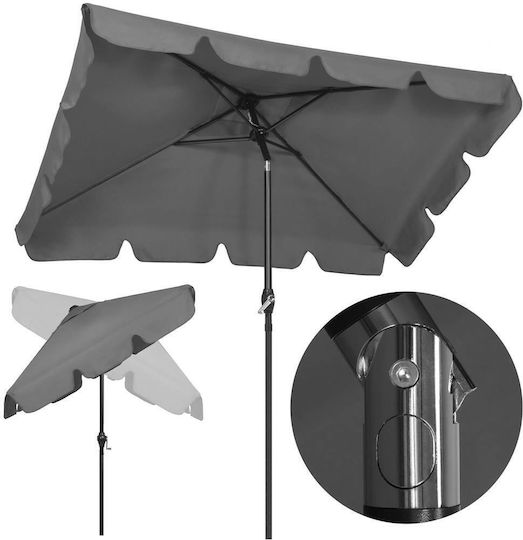 Umbrelă Metalică Gri Umbrelă Metalică Gri