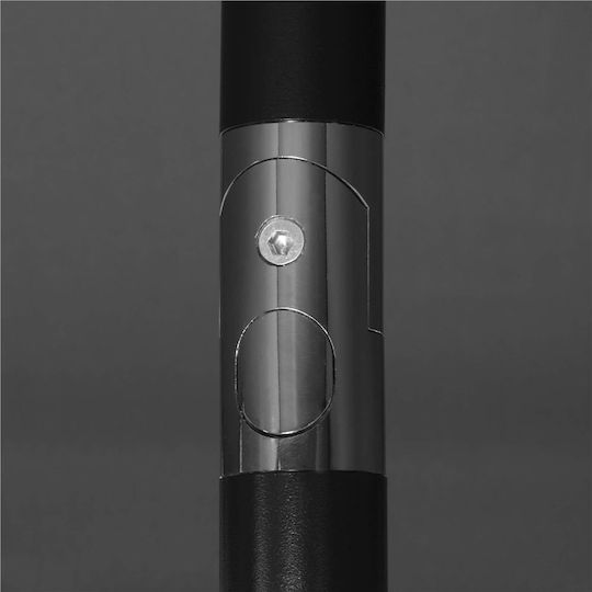 Umbrelă Pătrată Metalică Gri 1.95x1.22m