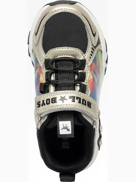 Kinder Sneaker mit Bügel- und Schleifenverschluss & Goldene Lichtern
