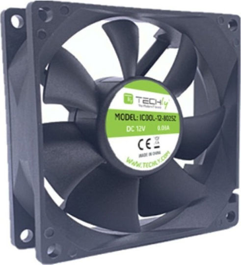 Techly Ventilator 25mm 12V 1 buc