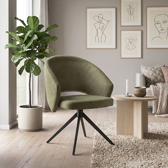 Dining Room Chair 64x64x83cm Green