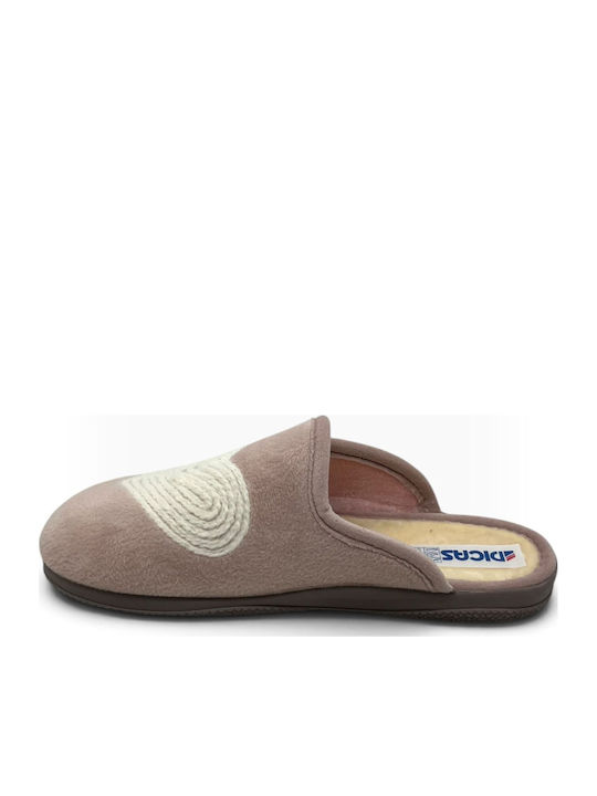 Anatomische Damen Hausschuhe Rosa