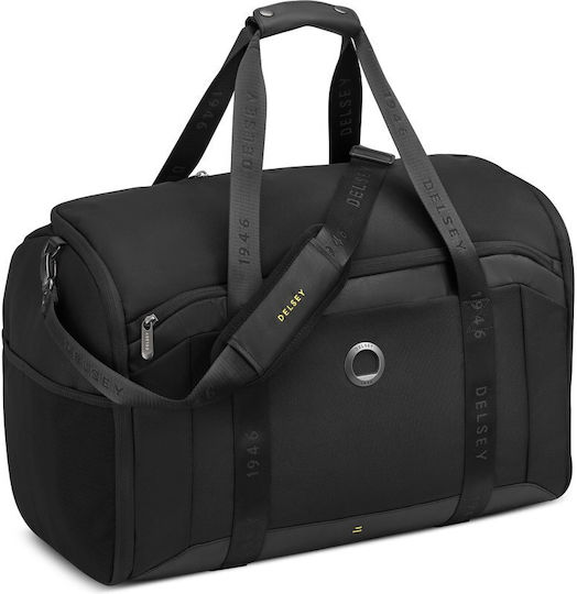 Delsey Sack Voyage 53L Black Fabric L52xW30.5xH34cm