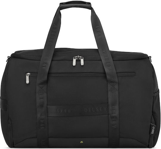 Delsey Sack Voyage 53L Black Fabric L52xW30.5xH34cm