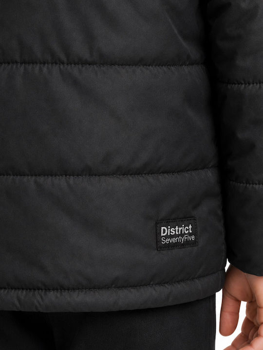 Kids Sweatshirt With Hood And Pockets Black