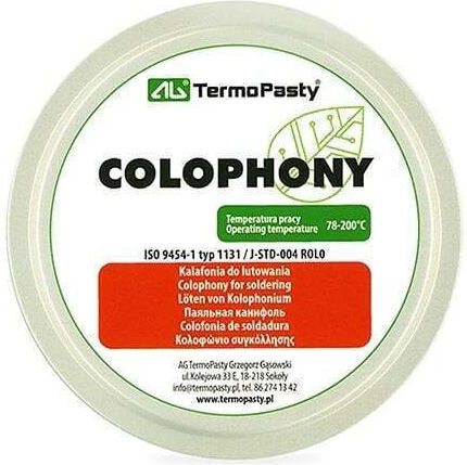 Termopasty Colophony Verschiedene Verbrauchsgüter Κολλητηριών AGT-035