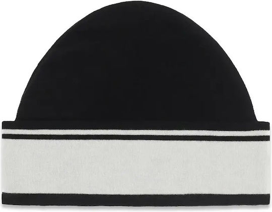 Unisex Stirnband Strick in Schwarz
