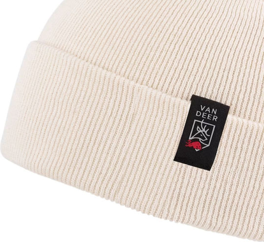 Beanie Unisex Strickmütze in Weiß