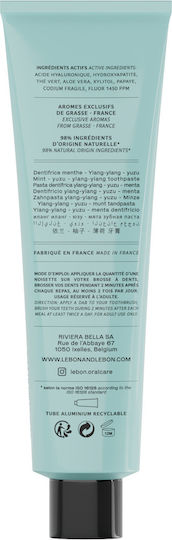 Lebon Rhythm is Love Ylang-Ylang Mint Toothpaste Οδοντόκρεμα για Λεύκανση , Ευαίσθητα Δόντια , Ουλίτιδα , Τερηδόνα , Περιοδοντίτιδα & Πλάκα 75ml