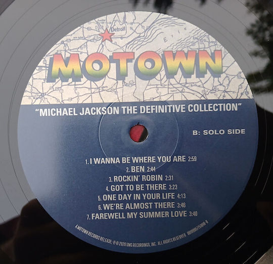 Michael Jackson Definitive Collection Vinyl