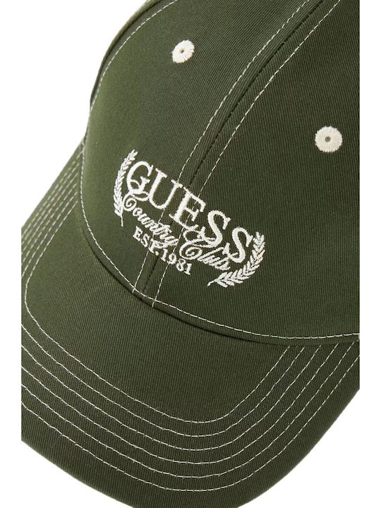 Guess M6yz24w3064-g8f5 Baseball Cap Grün Khaki
