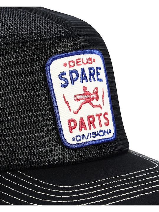 Deus Ex Machina D263mha328-blk Mudflap Trucker Cap Black One Size Καπέλο Black