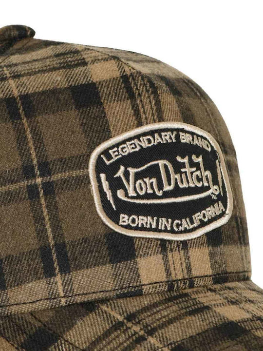 Von Dutch Trucker Cap Vd 1 Cb Car 08 Checked-vd 1 Cb Car 08-Multi