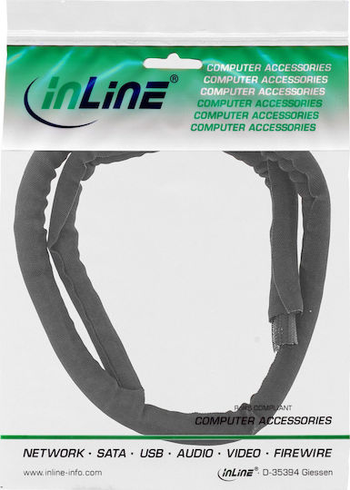 InLine InLine Kabelspiralschläuche 10mm Schwarzes Stück