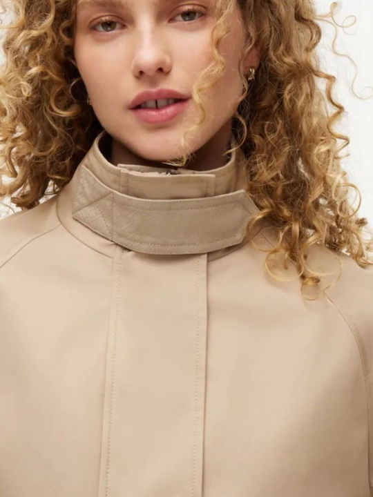 Women's Camel Gabardine