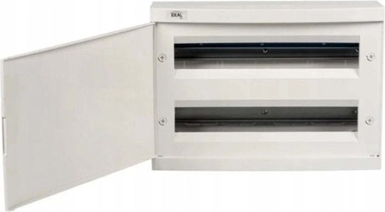 Kanlux Wall Mounted Fuse Box 2 Rows 18 Elements P410xH109xW294mm
