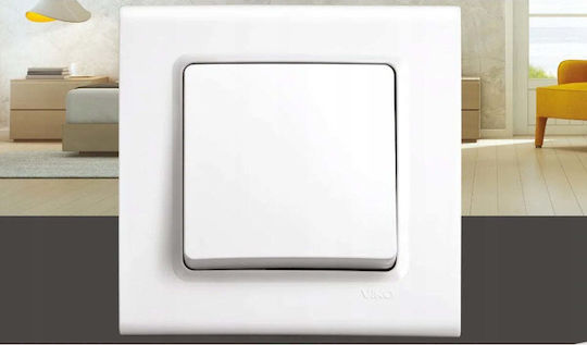 Panasonic Wechselrahmen für 1 Tastatur Vertikal Platzierung in Weiß Farbe 91480001