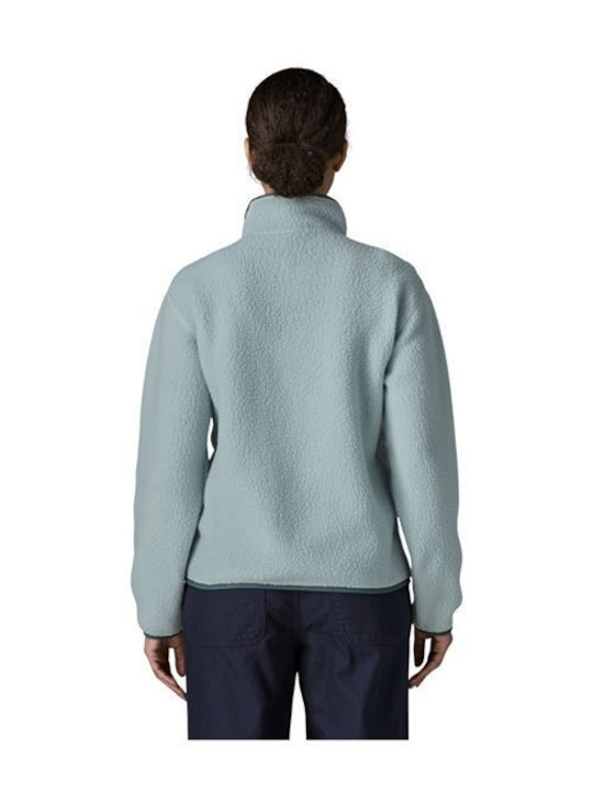 Retro Pile Men's Fleece Jacket Blue