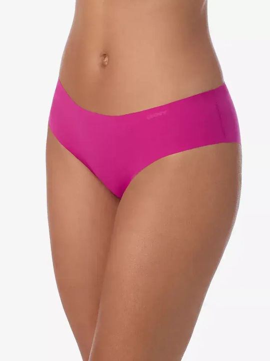 Women's Slip 3Pack Beige-Black-Fuchsia