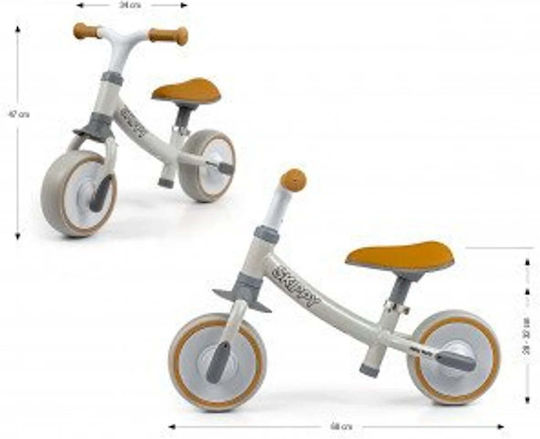 Milly Mally Kinder Balancefahrrad Weiß