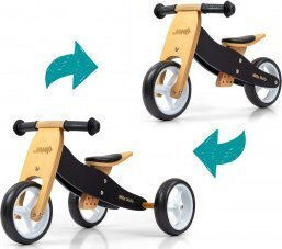 Milly Mally Kinder Balancefahrrad Schwarz