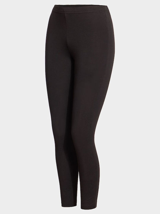 Training Damen Lang Leggings Hohe Taille Schwarz