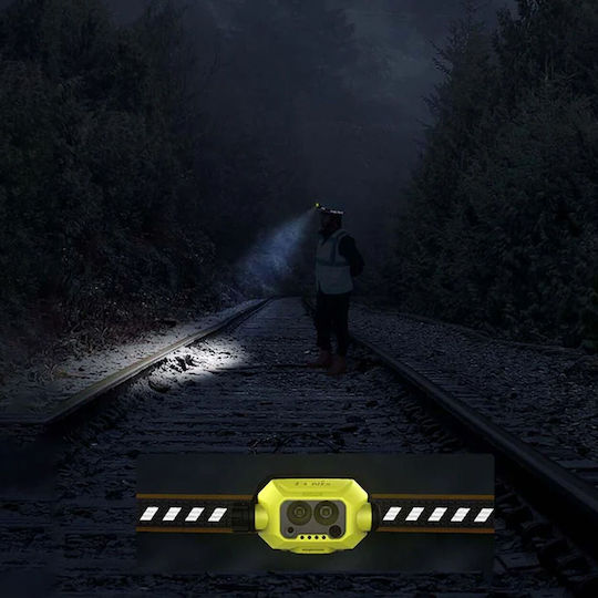 Fenix Rechargeable LED Headlamp IP66 with Maximum Brightness 600lm