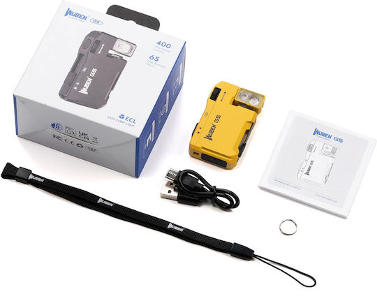 Wuben Rechargeable LED Flashlight IP68 with Maximum Brightness 400lm
