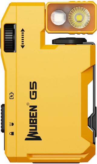 Wuben Rechargeable LED Flashlight IP68 with Maximum Brightness 400lm