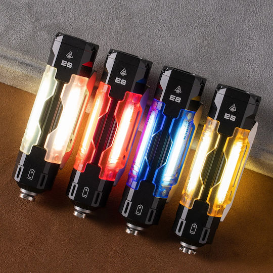 Wuben Rechargeable LED Flashlight with Maximum Brightness 1300lm
