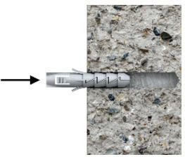 Rawlplug Schraubanker Kunststoff 10x100mm 25 Stück