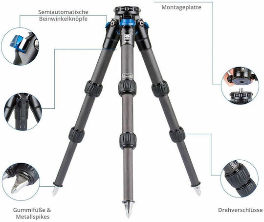 Sirui Τρίποδο Travel έως 35cm και Αντοχή 15kg
